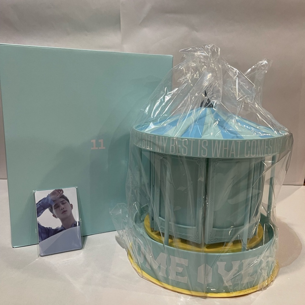 Official BTS Merch Box 11 Photocard Carousel Brand New